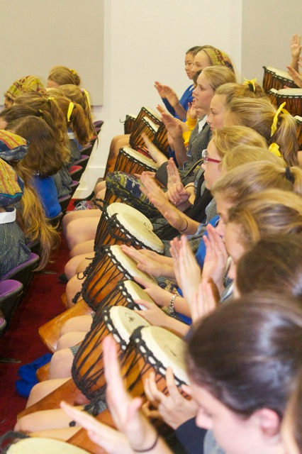 high school drumming workshop incursion
